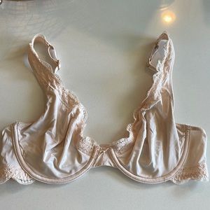aerie Happy underwire unlined lace bra